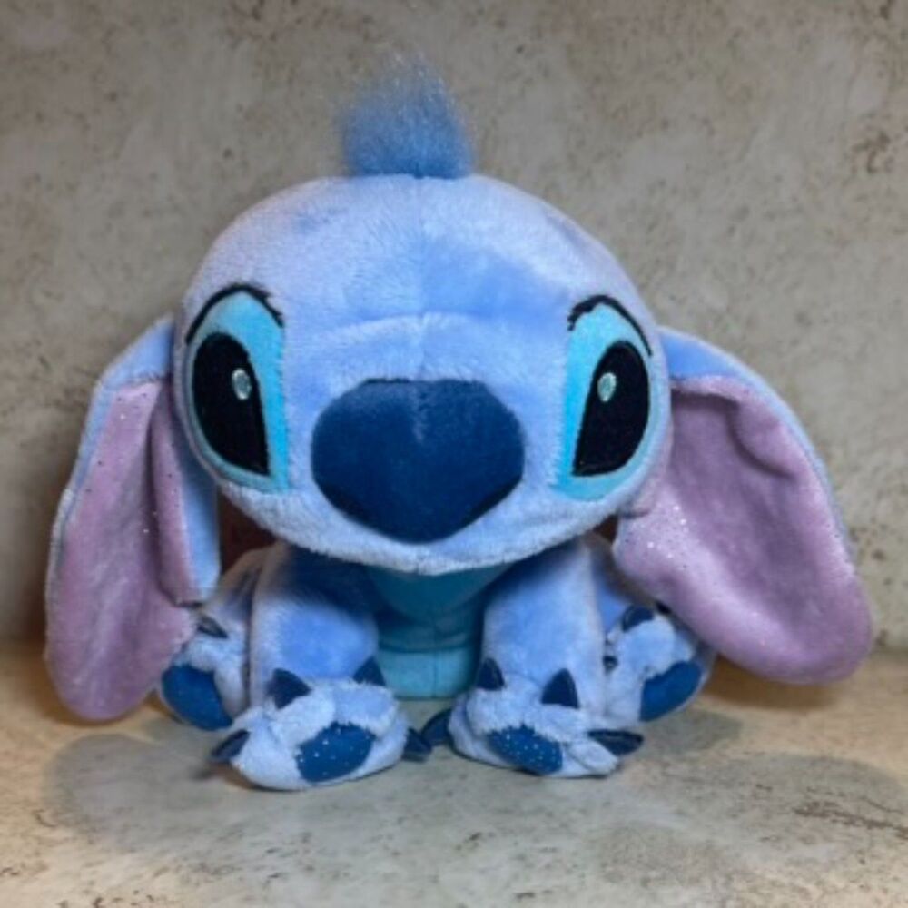 Vintage Disney Theme Park Tote a Tale Stitch Plush ~7 inches
